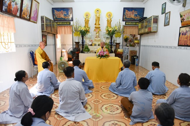One Day Retreat at Minh Chat ashram in Can Tho