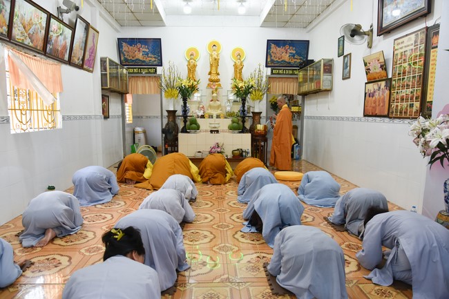 One Day Retreat at Minh Chat ashram in Can Tho