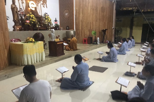 Chùa Suối Pháp: Khóa lễ sám hối định kỳ