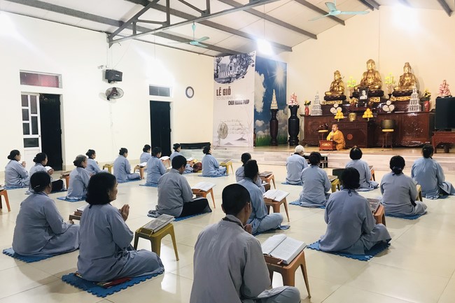 Chùa Đống Cao, Thanh Hoá: Khai mạc khoá tu Hồi Quang Phản Chiếu lần 3