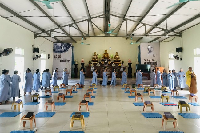 Chùa Đống Cao, Thanh Hoá: Khai mạc khoá tu Hồi Quang Phản Chiếu lần 3