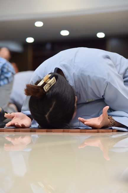 Repentance ceremony on Sep. 14th, Year of the Tiger