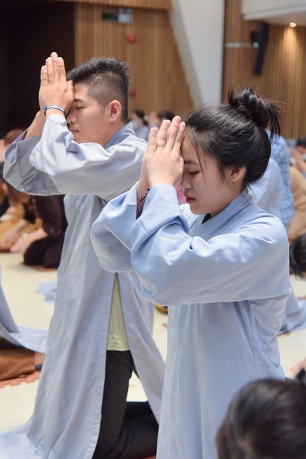 Repentance ceremony on Sep. 14th, Year of the Tiger