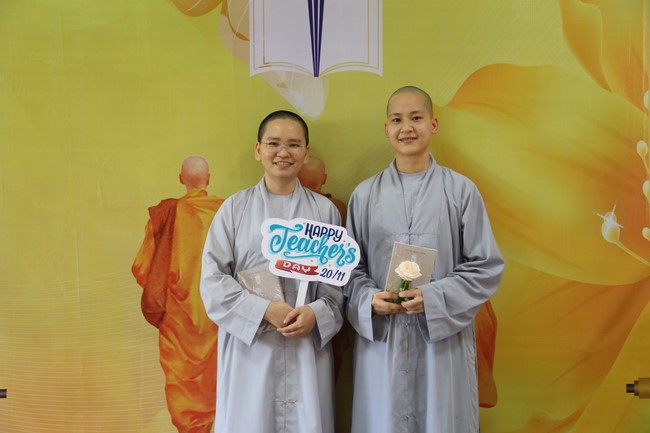 Donating books to Vietnam Buddhist University in Ho Chi Minh City