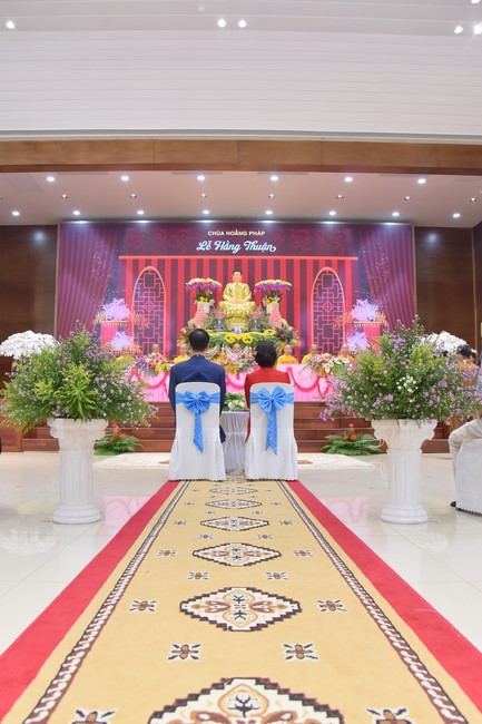 Wedding Ceremony at the pagoda