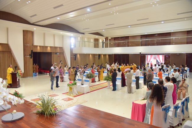 Wedding Ceremony at the pagoda
