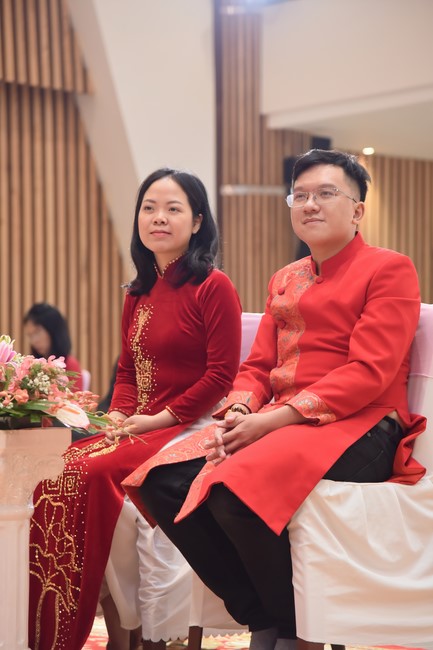Wedding Ceremony at the pagoda