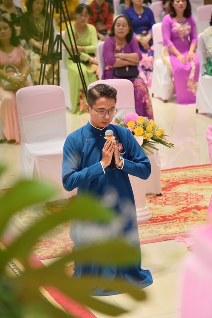 Wedding Ceremony at the pagoda