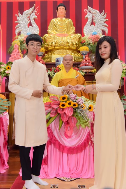 Wedding Ceremony at the pagoda