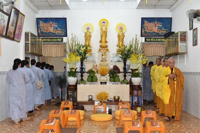 Khóa tu Niệm Phật Một Ngày tại đạo tràng Minh Chất, Cần Thơ - lần thứ 9