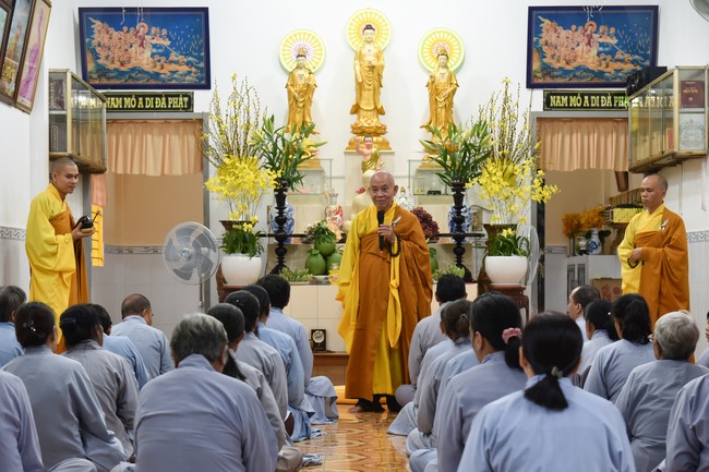 Khóa tu Niệm Phật Một Ngày tại đạo tràng Minh Chất, Cần Thơ - lần thứ 9