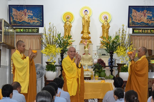 Khóa tu Niệm Phật Một Ngày tại đạo tràng Minh Chất, Cần Thơ - lần thứ 9