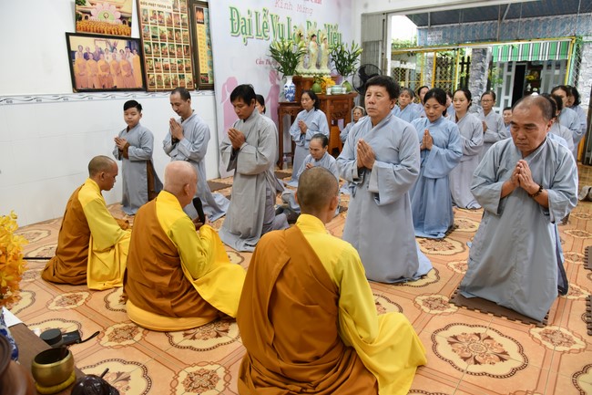 Khóa tu Niệm Phật Một Ngày tại đạo tràng Minh Chất, Cần Thơ - lần thứ 9