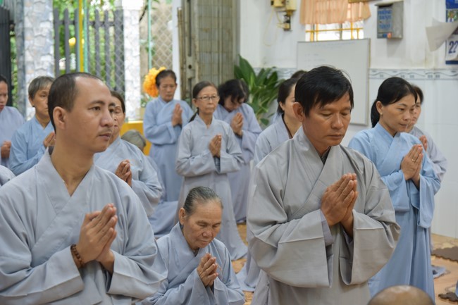 Khóa tu Niệm Phật Một Ngày tại đạo tràng Minh Chất, Cần Thơ - lần thứ 9