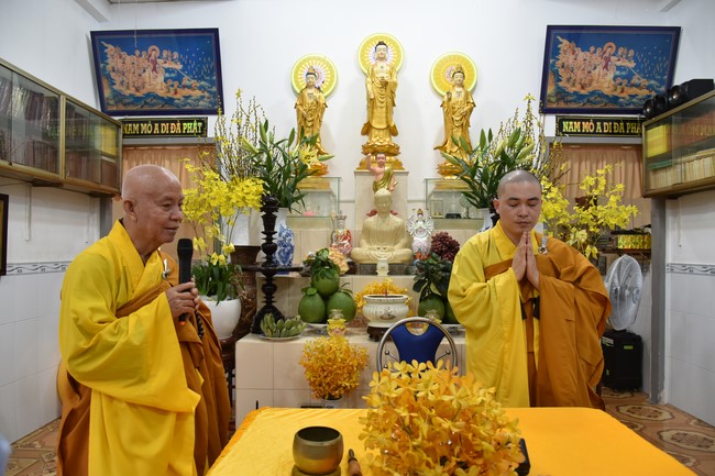 Khóa tu Niệm Phật Một Ngày tại đạo tràng Minh Chất, Cần Thơ - lần thứ 9