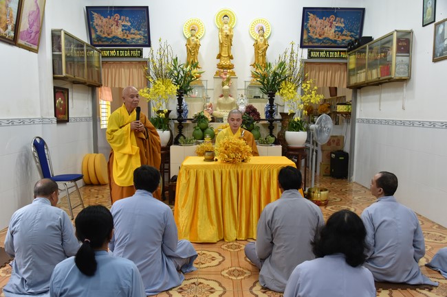 Khóa tu Niệm Phật Một Ngày tại đạo tràng Minh Chất, Cần Thơ - lần thứ 9