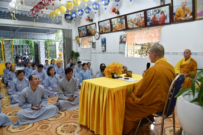 Khóa tu Niệm Phật Một Ngày tại đạo tràng Minh Chất, Cần Thơ - lần thứ 9