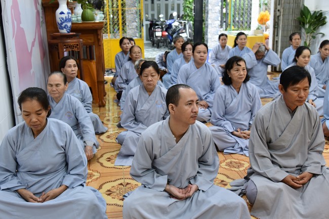 Khóa tu Niệm Phật Một Ngày tại đạo tràng Minh Chất, Cần Thơ - lần thứ 9