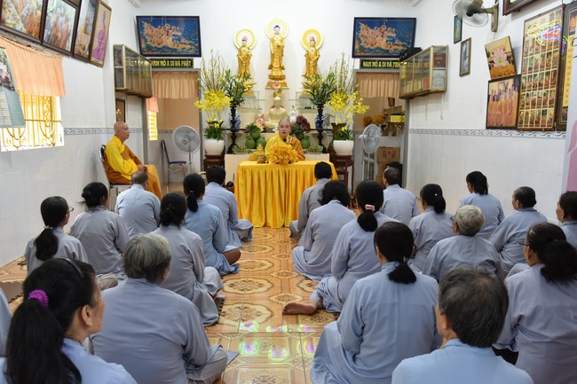 Khóa tu Niệm Phật Một Ngày tại đạo tràng Minh Chất, Cần Thơ - lần thứ 9