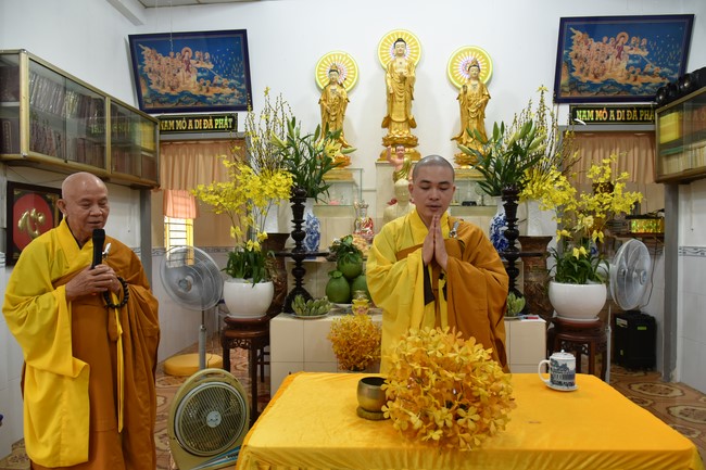 Khóa tu Niệm Phật Một Ngày tại đạo tràng Minh Chất, Cần Thơ - lần thứ 9