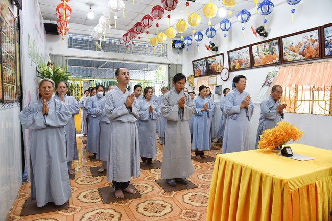 Khóa tu Niệm Phật Một Ngày tại đạo tràng Minh Chất, Cần Thơ - lần thứ 9