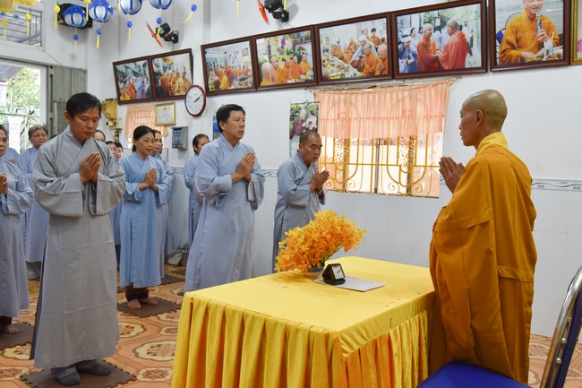 Khóa tu Niệm Phật Một Ngày tại đạo tràng Minh Chất, Cần Thơ - lần thứ 9