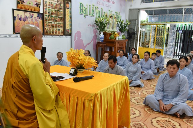 Khóa tu Niệm Phật Một Ngày tại đạo tràng Minh Chất, Cần Thơ - lần thứ 9