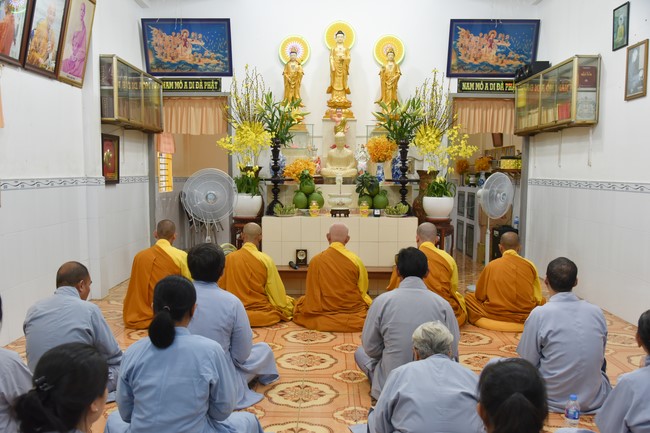 Khóa tu Niệm Phật Một Ngày tại đạo tràng Minh Chất, Cần Thơ - lần thứ 9