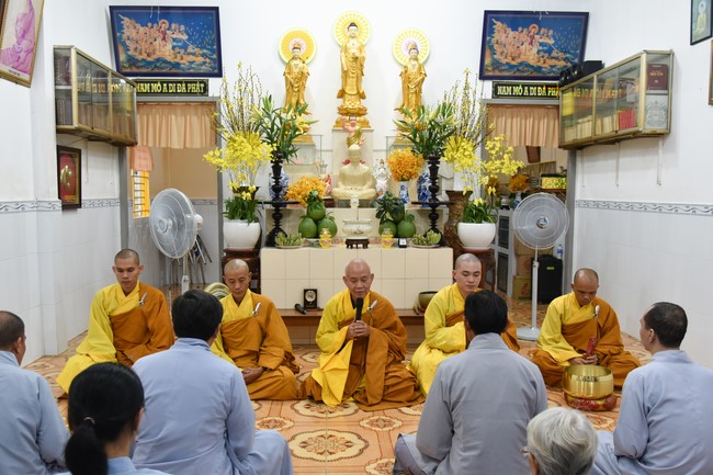 Khóa tu Niệm Phật Một Ngày tại đạo tràng Minh Chất, Cần Thơ - lần thứ 9