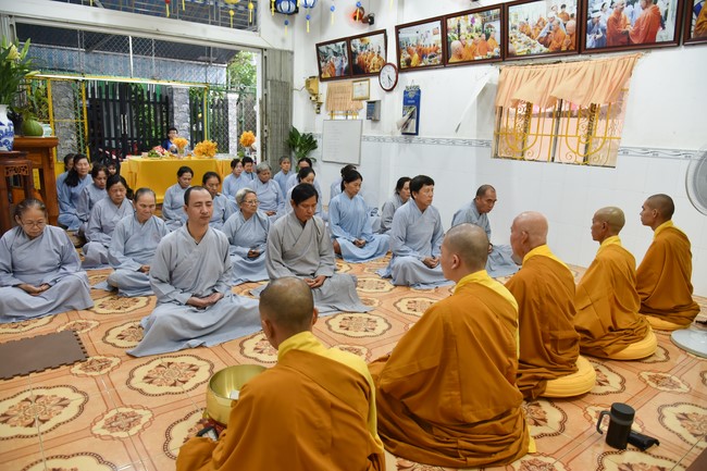 Khóa tu Niệm Phật Một Ngày tại đạo tràng Minh Chất, Cần Thơ - lần thứ 9