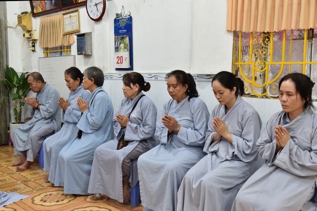 Khóa tu Niệm Phật Một Ngày tại đạo tràng Minh Chất, Cần Thơ - lần thứ 9