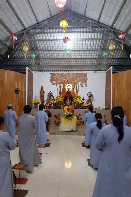 Repentant ceremony at Suoi Phap Pagoda