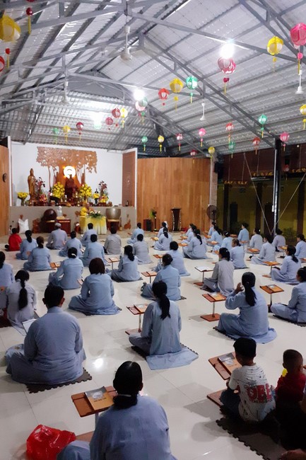 Repentant ceremony at Suoi Phap Pagoda