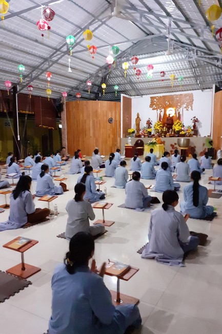 Repentant ceremony at Suoi Phap Pagoda