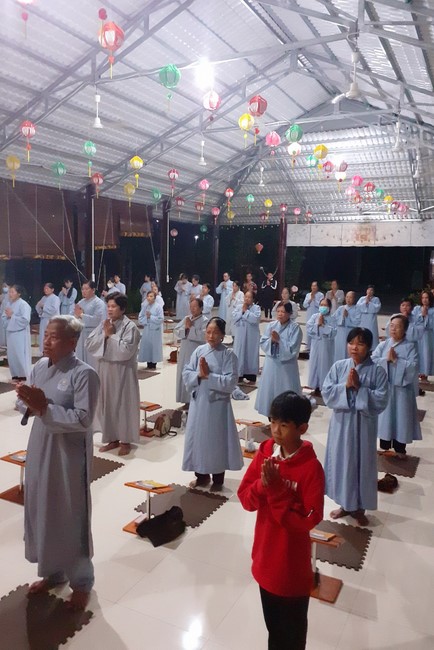 Repentant ceremony at Suoi Phap Pagoda