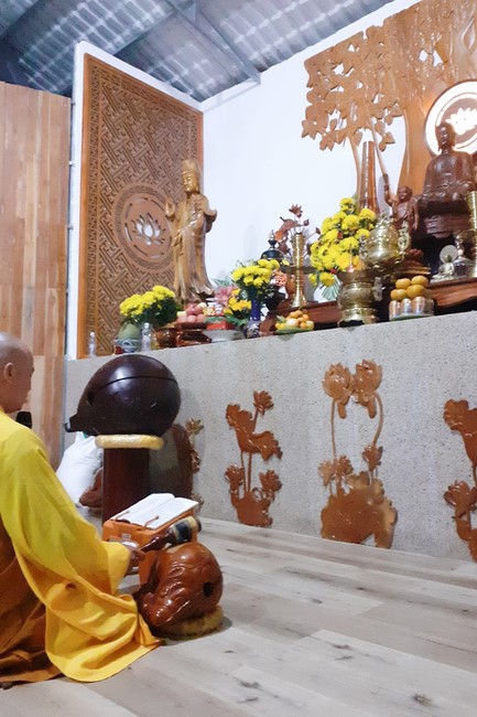 Repentant ceremony at Suoi Phap Pagoda