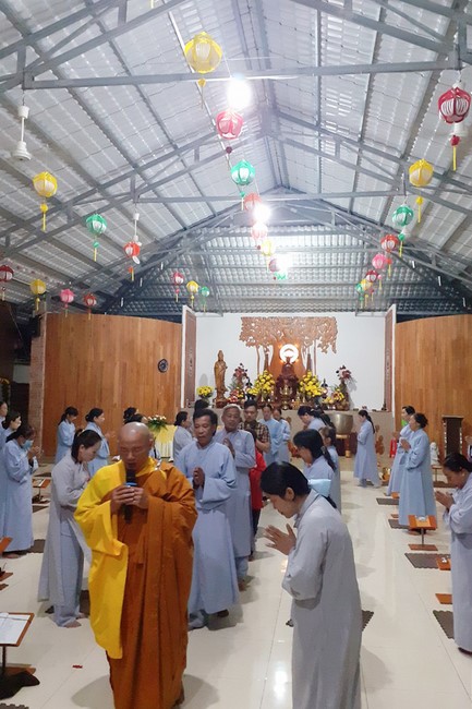 Repentant ceremony at Suoi Phap Pagoda