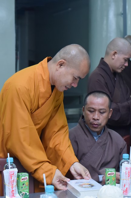 Pratimoksa Commandment Declaring Rite at Hoang Phap pagoda