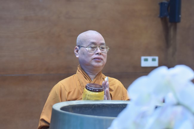 Pratimoksa Commandment Declaring Rite at Hoang Phap pagoda