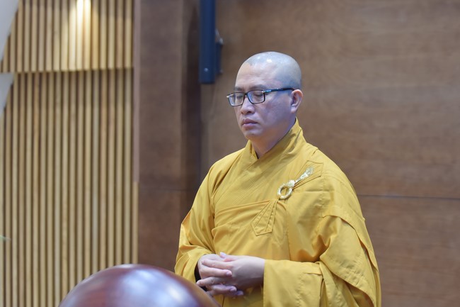 Pratimoksa Commandment Declaring Rite at Hoang Phap pagoda