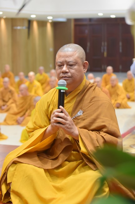 Pratimoksa Commandment Declaring Rite at Hoang Phap pagoda