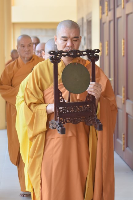 Pratimoksa Commandment Declaring Rite at Hoang Phap pagoda