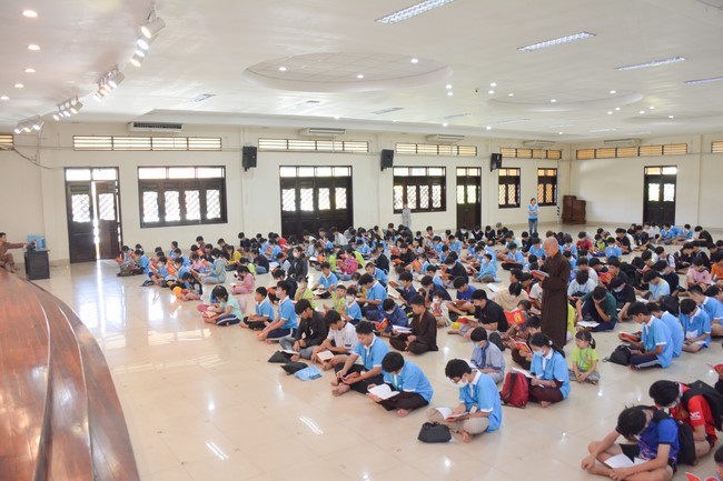 Teenager Retreat - Huong Phap Branch, Cu Chi