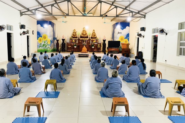 Chùa Đống Cao - Thanh Hóa: Khai khóa Khóa tu Học theo hạnh Phật” lần 18