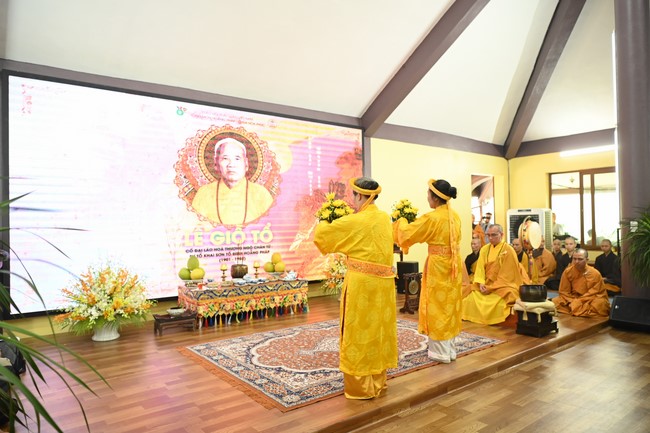 Chùa Hoà Phúc: Lễ Giỗ tổ khai sáng Tổ đình Hoằng Pháp