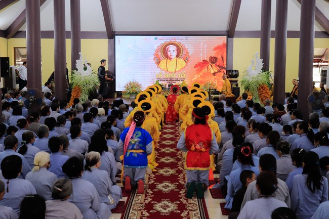 Chùa Hoà Phúc: Lễ Giỗ tổ khai sáng Tổ đình Hoằng Pháp