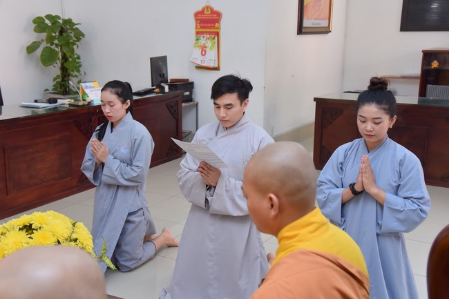 Lễ quy y Tam bảo – lần 3/2022