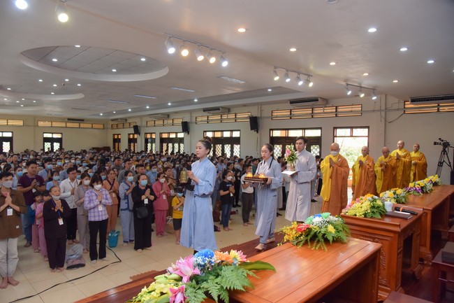 Lễ quy y Tam bảo – lần 3/2022