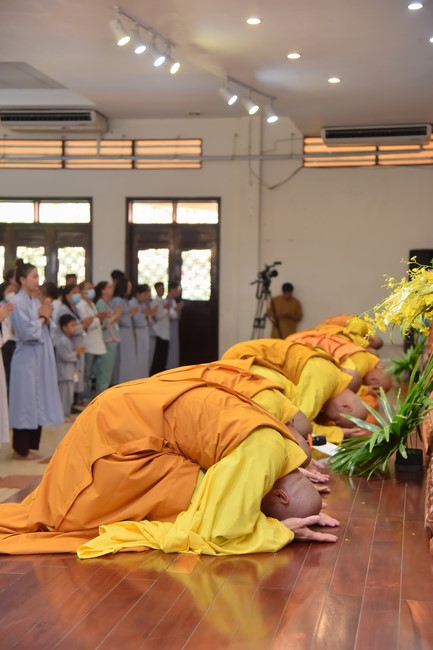 Lễ quy y Tam bảo – lần 3/2022