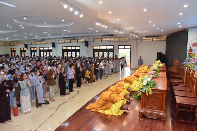 Lễ quy y Tam bảo – lần 3/2022